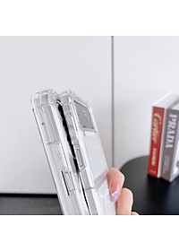 Ốp Lưng Trong Suốt Hỗ Trợ Sạc Từ Tính Dành Cho Samsung Galaxy Z Fold 5 / Z Flip 5, Chống Ố Vàng - Hàng Nhập Khẩu