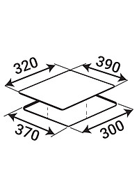 Bếp âm điện từ đơn KAFF KF-330I - Hàng chính hãng 