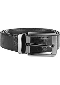 Thắt Lưng Nam Da Đà Điểu Đầu Kim Huy Hoàng HT4405 - Đen