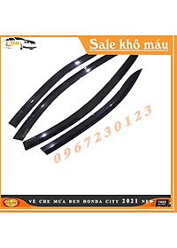 Vè che mưa đen dành cho Thái dày Honda City 2021 bộ 4 cánh nhiều người tin dùng đảm bảo chất lượng