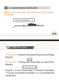 Sách Sổ Tay Vật Lý Cấp 3 – All In One - BẢN QUYỀN