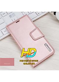 Bao Da Dạng Ví Dành Cho SamSung Galaxy A04s Chính Hãng Hanman có quai gài, Ngăn ví tiền, ngăn đựng thẻ - Hàng Chính Hãng