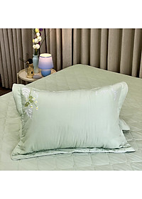 Bộ ga giường chần bông KBedding by Everon KMTS 103 Microtencel Xanh ngọc (4 món)