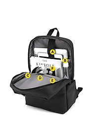 Balo laptop phong cách hiện đại - BEE GEE BLLT5607