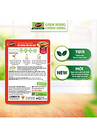 Combo Xốt gia vị hoàn chỉnh Barona: 1 gói Thịt Nướng Hàn Quốc (80gr) + 1 gói Thịt Nướng Ngũ Vị (80gr) + 1 gói Thịt Nướng Sả (80gr)
