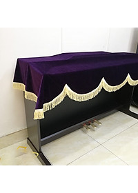 Khăn nhung phủ đàn piano điện cao cấp chống bụi chống xước sang trọng dành cho đàn piano điện