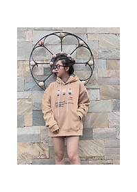ÁO KHOÁC NỈ HOODIE GẤU NAM NỮ UNISEX - GIN STORE