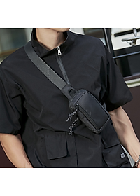 Túi Đeo Chéo Nam Thời Trang Cao Cấp Teement ,  Thương Hiệu Hợp Thời Trang Xu Hướng Hiện Đại , Lịch Lãm , Vải Polyester Chống Thấm Nước Hiệu Quả - Hàng Chính Hãng  