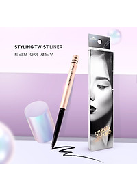 Chì Vặn Kẻ Mắt VACOSI Dạng Gel (Đen Huyền) Không Lem Không Trôi - VACOSI Styling Twist Liner