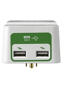 Ổ cắm điện chống xung sét có 2 cổng sạc USB - APC by Schneider Electric - PM1WU2-VN