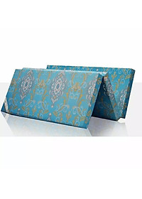 Nệm PE Hàn Quốc cao cấp gấp 3 ( 1m x 2m x 3cm) tặng 1 cặp áo gối nằm màu ngẫu nhiên
