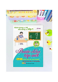 Combo 2 cuốn Bước đầu tập viết