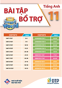 Bài tập Bổ trợ Tiếng Anh 11 i-Learn Smart World