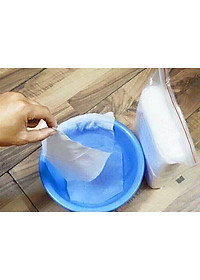 4 Bịch Khăn vải khô đa năng LIKADO 400g (20 x 22cm)