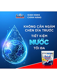 Combo 4 túi Viên Rửa Chén Bát Finish Powerball Quantum 21 viên