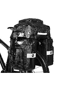 Túi sau Xe đạp 3 trong 1 đa chức năng Không thấm nước gắn yên xe