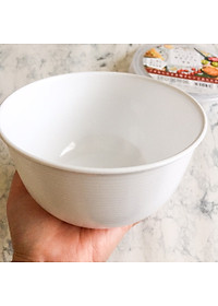 Hộp nhựa Nakaya 1.1L dùng để hâm nóng & nấu nướng thức ăn trong lò vi sóng ( Hộp tròn giao màu ngẫu nhiên ) - made in Japan