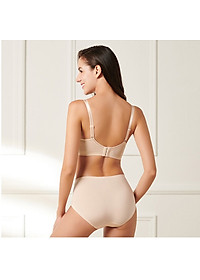 Áo ngực nữ Triumph 8296 có gọng, đệm vừa, bản lưng to định hình ngực màu Da