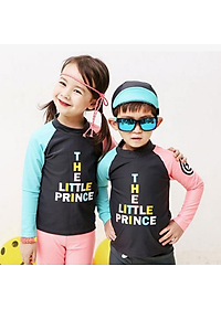 Đồ Bơi Bé Gái Và Bé Trai Tay Dài Quần Dài Họa Tiết Little Prince BB039 MayHomes Long Sleeves And Long Pants Kid's Swimwear With UPF 50 Sun Protection