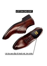 Giày da nam, giày oxford công sở G103 - Da bò Nappa cao cấp