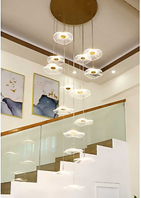 Đèn thả thông tầng ZESIE kiểu dáng độc đáo trang trí nội thất hiện đại [ẢNH VIDEO THẬT 100%]