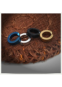  Khuyên Tai Nam Không Cần Bấm Lỗ - Bông Tai Kẹp Titan