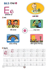 Sách Hành Trang Cho Bé Vào Lớp 1 - Vở Bé Học Tiếng Việt - Dành Cho Trẻ 5- 6- Tuổi - Quyển 1 ( Tái bản )