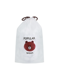 Màng bọc thực phẩm đa năng có chun co giãn thông minh ( Set 100 cái tặng kèm túi gấu dễ thương)