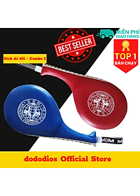 combo 2 đích đá đấm boxing teakwondo, Karate, vovinam, Muay Thái, Vstar, tập võ thuật, combo 2 Vợt Đá Đôi Vợt Đá Đơn (ĐƠN VỊ TÍNH: 1 CÁI) Taekwondo Vovinam Cổ Truyền Kích BOXING- Chính hãng dododios, 