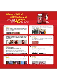 Liệu trình tăng nội tiết tố nữ Marilyn Plus Dân Khang giảm khô hạn tăng sinh lý nữ hộp 30 viên