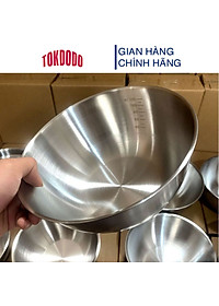 Bộ 3 Bát Trộn Inox TOKDODO Rất Tiện Lợi, Đa Dạng Công Năng, An Toàn Khi Sử Dụng