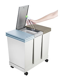 Thùng rác phân loại Hiro 3 ngăn