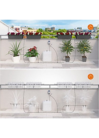 Bộ Tưới Cây Năng Lượng Mặt Trời Thông Minh/ Aqua Magic System Claber 8063