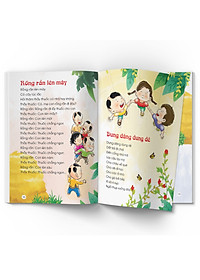 Full bộ 4 cuốn Truyện - Thơ - Đồng dao - Câu đố cho Trẻ mầm non (Giúp bé sáng dạ, thông minh, tập nói và đọc nhanh)