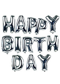 Bong bóng chữ Happy Birthday