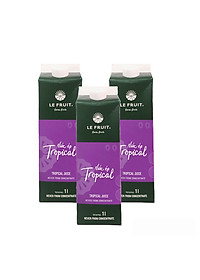Nước ép trái cây tươi Tropical Le Fruit hộp 1L
