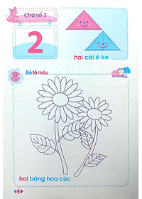 Sách Mai Em Vào Lớp 1 - Vở Tập Tô Chữ Số (Dành Cho Trẻ Mẫu Giáo)