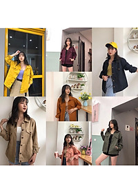 ÁO KHOÁC JEAN KAKI UNISEX CAO CẤP - NHIỀU MÀU