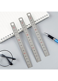 Thước Kẻ thép không gỉ-khắc chìm in màu Baoke