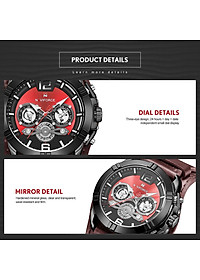 Đồng hồ đeo tay nam 24 giờ 
NAVIFORCE 9162