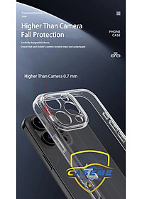 Ốp lưng cho iPhone 16 Pro Max, iPhone 16 Pro, iPhone 16 Plus, iPhone 16 hiệu LIKGUS trong suốt bảo vệ camera, chống ố, chống sốc cao cấp - Hàng chính hãng.