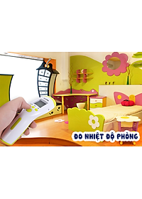 Máy đo nhiệt kế hồng ngoại 3 trong 1 LAICA JXB - 182 - ITALY - Đo Trán - Bình Sữa - Nhiệt Độ Phòng