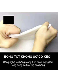 Bộ 2 Bông Lọc Bể Cá Hoàng Nam Trắng 60x13cm - Vật Liệu Lọc Nước Hồ Cá Cao Cấp