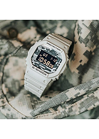 Đồng Hồ Nam Dây Nhựa Casio G-Shock DW-5600CA-8DR Chính Hãng - DW-5600CA-8 CAMO