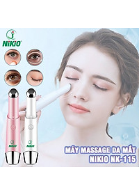 Bút Massage Mắt, Máy Mát Xa Môi Nhiệt Nóng Nikio NK-115 - Giảm Nếp Nhăn Và Thâm Quầng Mắt, Mỏi Mắt Hiệu Quả