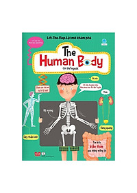 Sách Tương Tác - Lift-The-Flap-Lật Mở Khám Phá - Cơ Thể Người (Dành Cho Trẻ Em Từ 5-12 Tuổi)