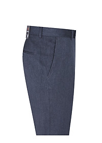 Quần tây nam không ply ống ôm đen Khatoco Q1M578S0-CNDE218-2411-0