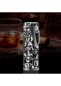 Vỏ Hột Quẹt Bật Lửa Gas Honest ZB-330 Khò 2 Tia Lửa Chéo Kèm Đục Tiện Lợi