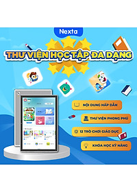 Máy tính bảng học tập thông minh Nexta Edutab Kid cho bé từ 5-8 tuổi - quản lý thời gian cho trẻ - 1 đổi 1 trong vòng 30 ngày, bảo hành 12 tháng