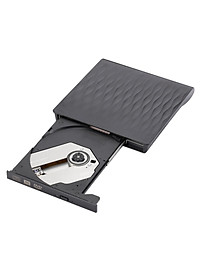 Slim External USB 3.0 DVD Rw CD Writer Player Burner Portable Rewriter Drive Mobile Drive for Laptop, Disk ,Notebook, for Win 7/8/10 PC Black